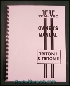 Tentec Triton I and II Operating Manual